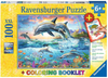 Vibrant Dolphins 100 Piece Puzzle by Ravensburger
